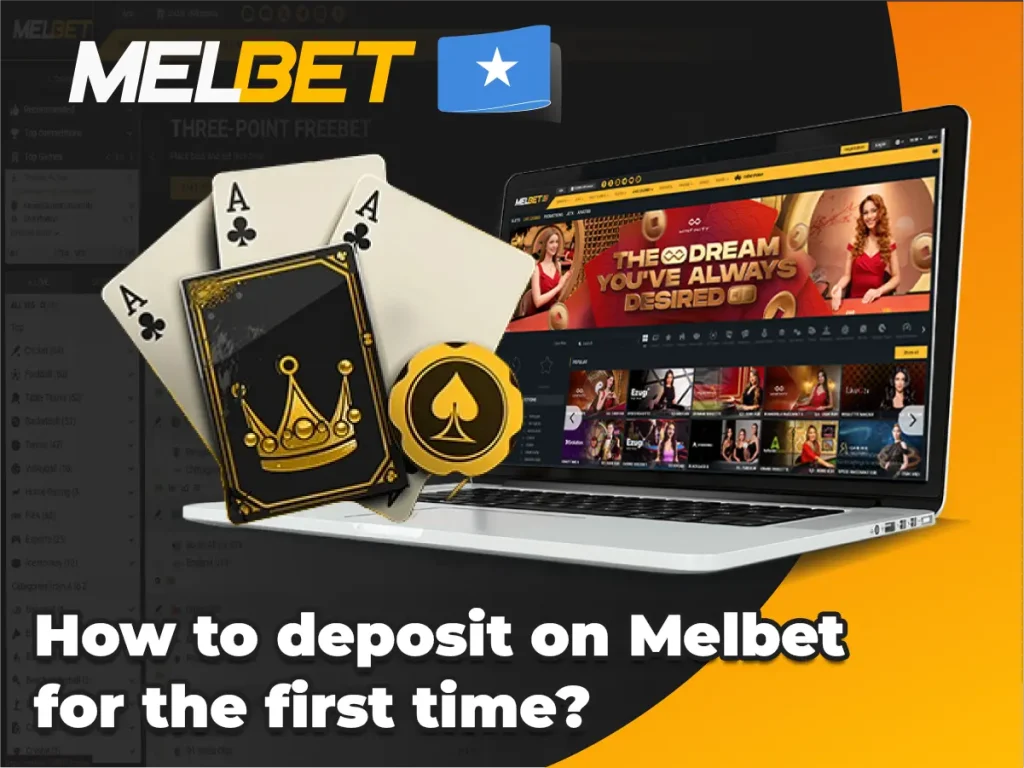 How to deposit on Melbet for the first time?